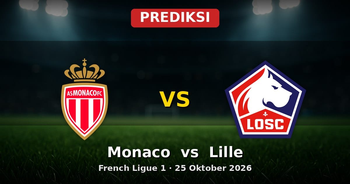Prediksi Monaco vs Lille Ligue 1 25 Oktober 2026: Duel Sengit di Stade Louis II