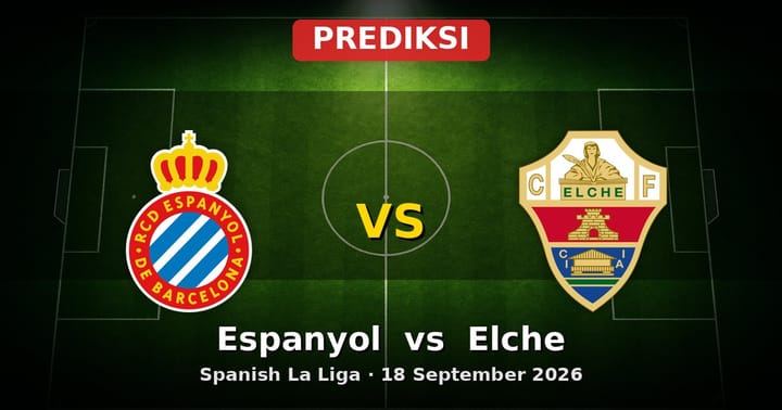 Prediksi Espanyol vs Elche La Liga 18 September 2026: Duel Sengit di Catalonia